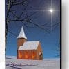 Winter Church Paint By Numbers