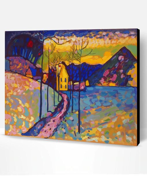 Winter Landscape By Vassily Kandinsky Paint By Number