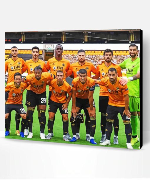 Wolves Fc Players Paint By Number