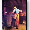 Woman Baking Bread By Jean Francois Millet Paint By Number