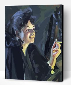 Woman Smoking Anders Zorn Paint By Number