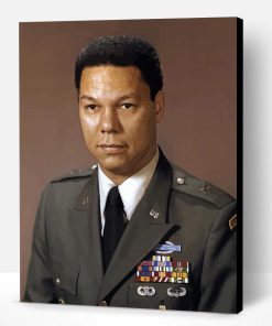 Young Colin Powell Paint By Numbers
