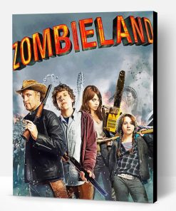 Zombieland Movie Poster Paint By Numbers