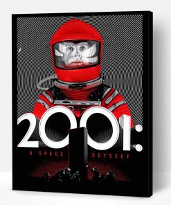 2001 A Space Odyssey Poster Paint By Number