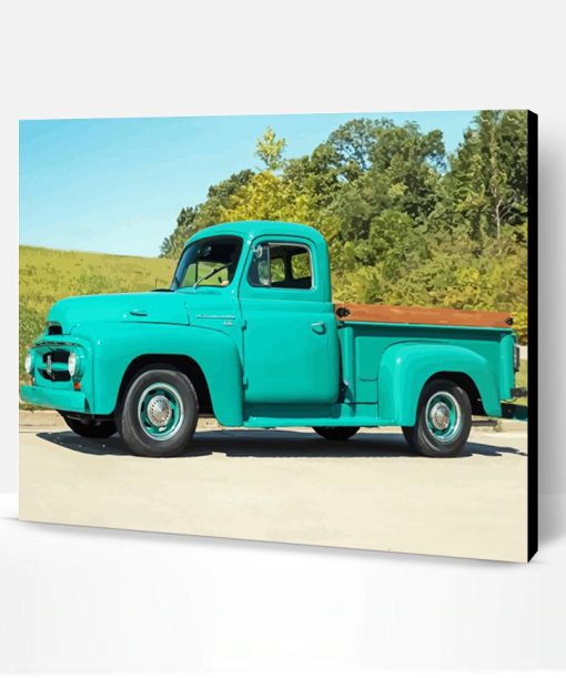 55 International Pickup Paint By Number