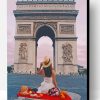 A Girl In Paris picnic Paint By Number