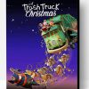 A Trash Truck Christmas Poster Paint By Number