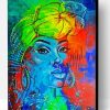Abstract African Headdress Paint By Number