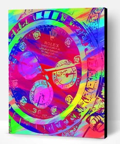 Abstract Rolex Art Paint By Numbers