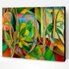 Abstract Plants Paint By Numbers