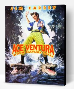 Ace Ventura Poster Paint By Numbers