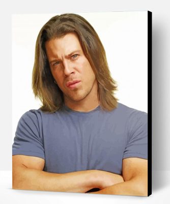 Actor Christian Kane Paint By Number