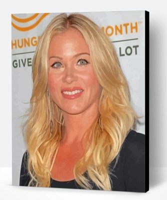 Actress Christina Applegate Paint By Number