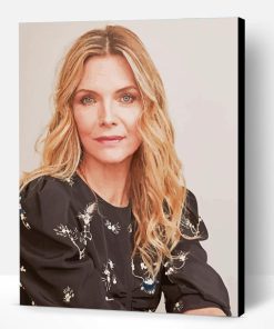Actress Michelle Pfeiffer Paint By Number