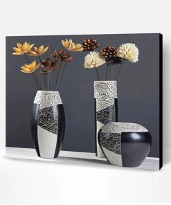 Aesthetic Ceramic Vases Paint By Numbers