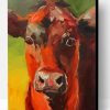 Aesthetic Cow Portrait Paint By Number