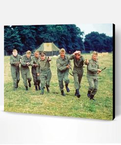 Aesthetic Dads Army Paint By Number