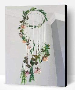Aesthetic Hanging Flower Paint By Number