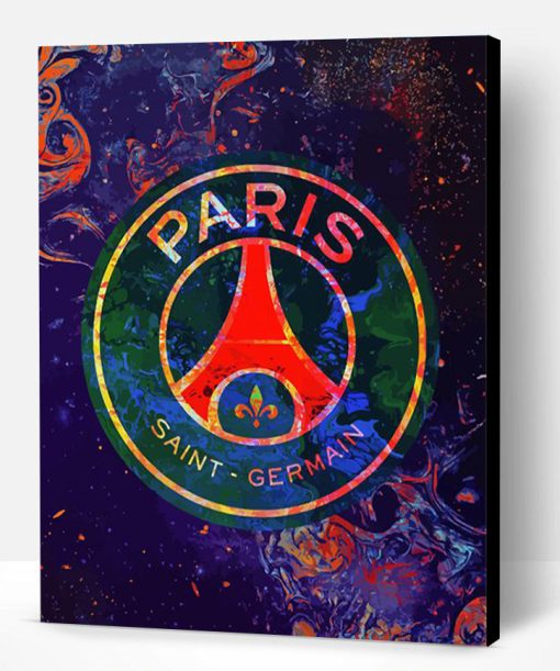 Aesthetic Paris Saint Germain Logo Art Paint By Number