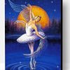 Aesthetic Swan Lake Ballerina Art Paint By Number