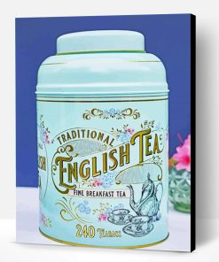 Aesthetic Traditional English Tea Paint By Numbers