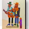 African American Men Musicians Art Paint By Number