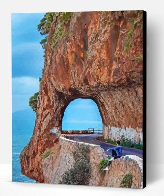 Algeria Seaside Road Paint By Numbers