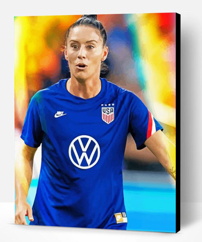 Ali Krieger American Player Paint By Numbers