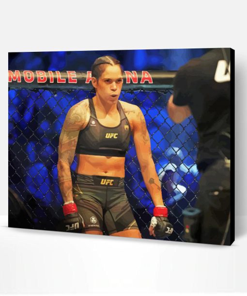 Amanda Lourenço Nunes MMA Fighter Paint By Numbers