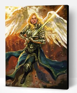 Angel Warrior Art Paint By Number