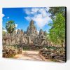 Angkor Thom Cambodia Paint By Number
