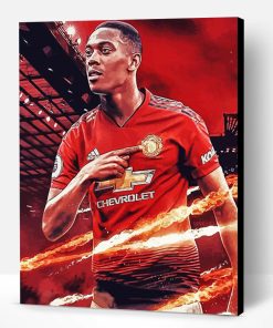 Anthony Martial Player Art Paint By Numbers