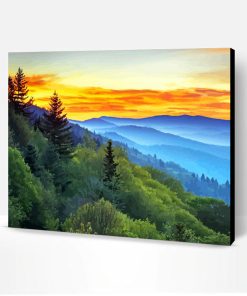 Appalachian Mountains Paint By Number