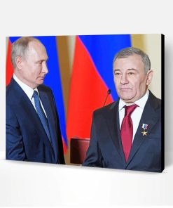 Arkady Rotenberg And Vladimir Putin Paint By Numbers