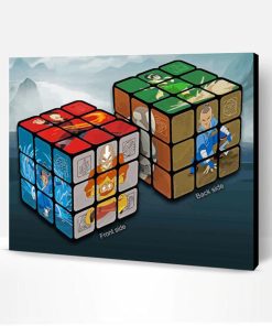 Avatar Rubiks Cubes Paint By Numbers