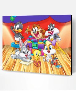 Baby Looney Tunes Cartoon Characters Paint By Number
