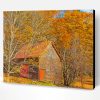 Barn Fall Scene Paint By Number