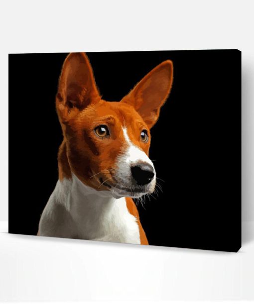 Basenji Dog Paint By Number