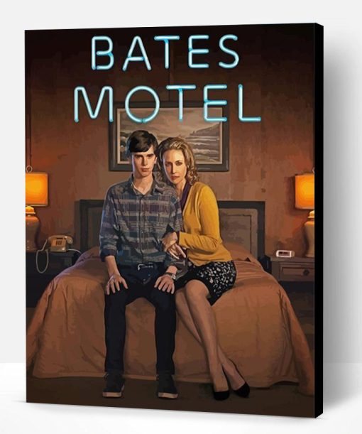 Bates Motel Serie Poster Paint By Number