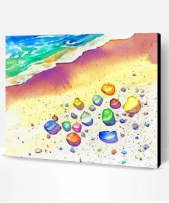Beach Glass Art Paint By Number