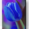 Beautiful Blue Tulip Paint By Number