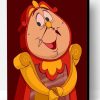 Beauty And The Beast Cogsworth Paint By Number