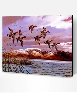 Bird Hunting Art Paint By Number