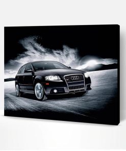Black Audi A3 Paint By Number