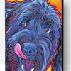 Black Labradoodle Art Paint By Number