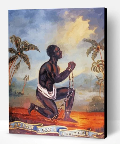 Black Slave Art Paint By Numbers