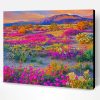 Blooming Desert Landscape Paint By Number
