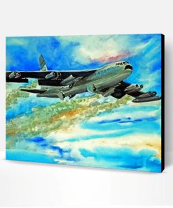 Boeing-B 52 Stratofortress Art Paint By Number