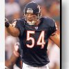 Brian Urlacher American Football Player Paint By Number
