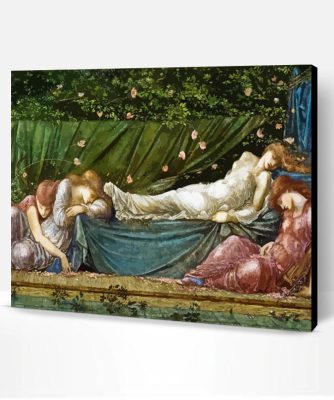 Briar Rose By Burne Jones Paint By Number